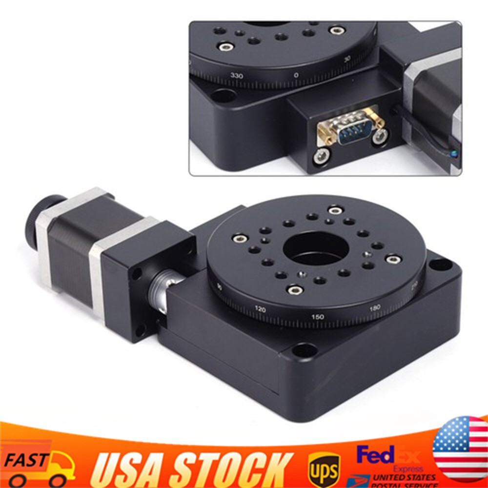 Motorized Rotation Stage Optical Rotary Table Electric Optical Rotation Platform