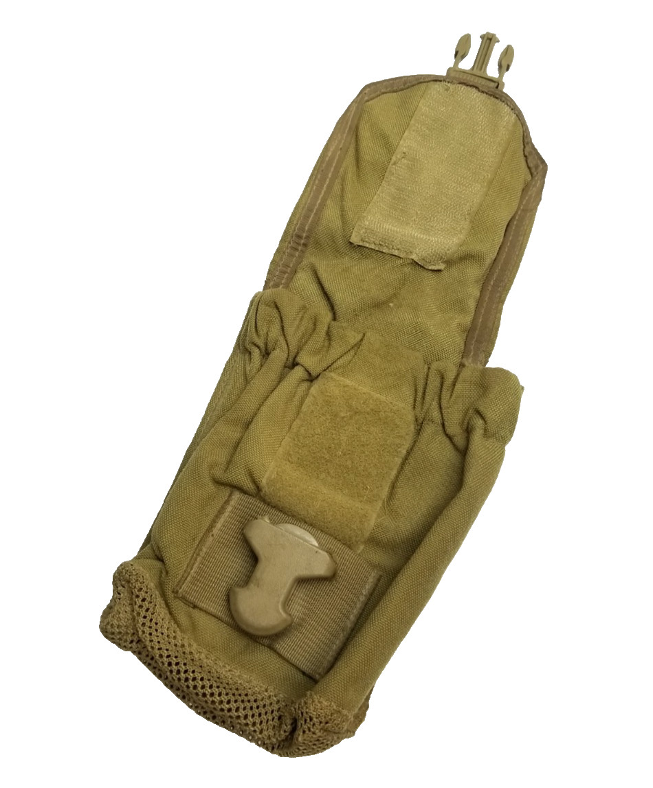 USGI Military EAGLE INDUSTRIES 1QT CANTEEN / UTILITY POUCH KHAKI US ARMY USED