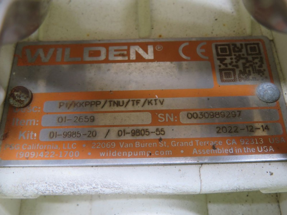 WILDEN 01-2659 AODD PUMP T254479
