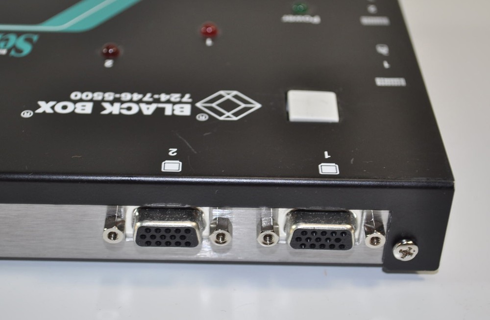 Black Box ServSwitch Wizard 2 Port KVM Switch Model# SSW2 Part# SW641A