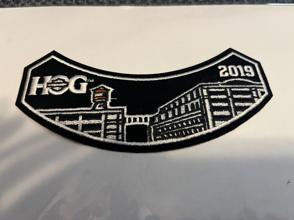 2019 HARLEY OWNERS GROUP ROCKER PATCH & PIN