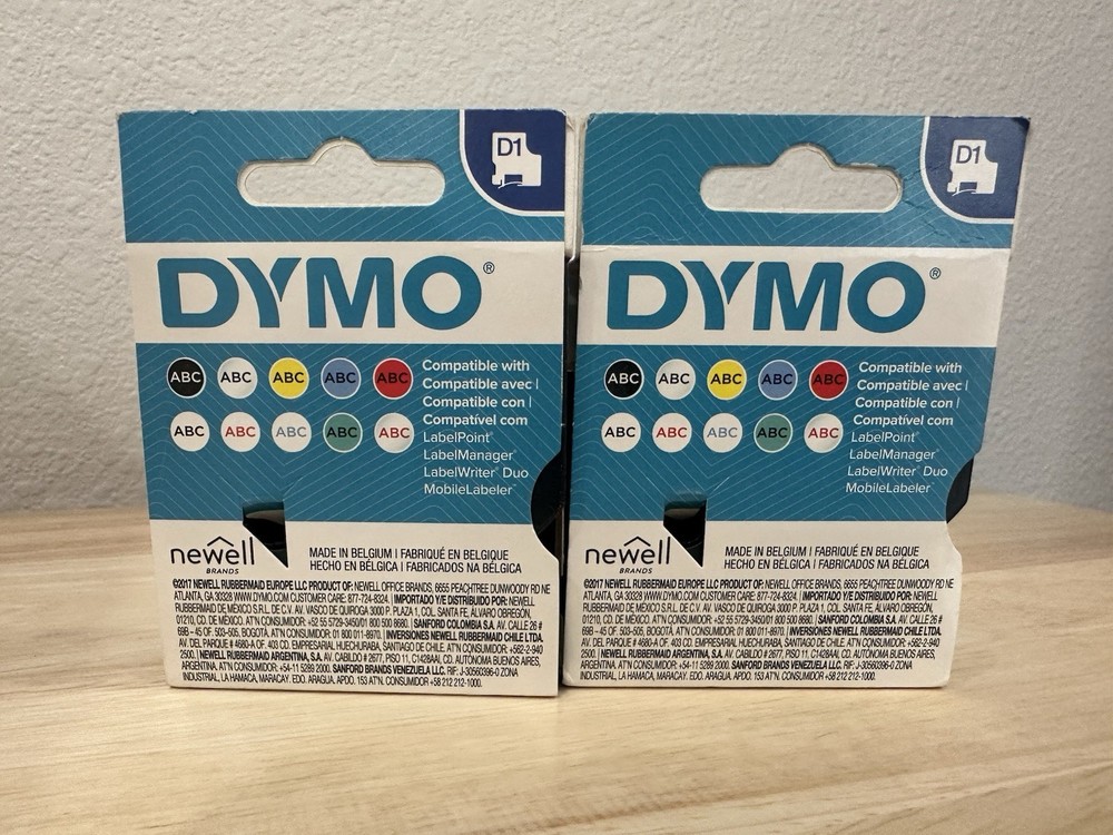 New Sealed DYMO LabelManager 360D Rechargeable Label Maker plus 2 Boxes Labels