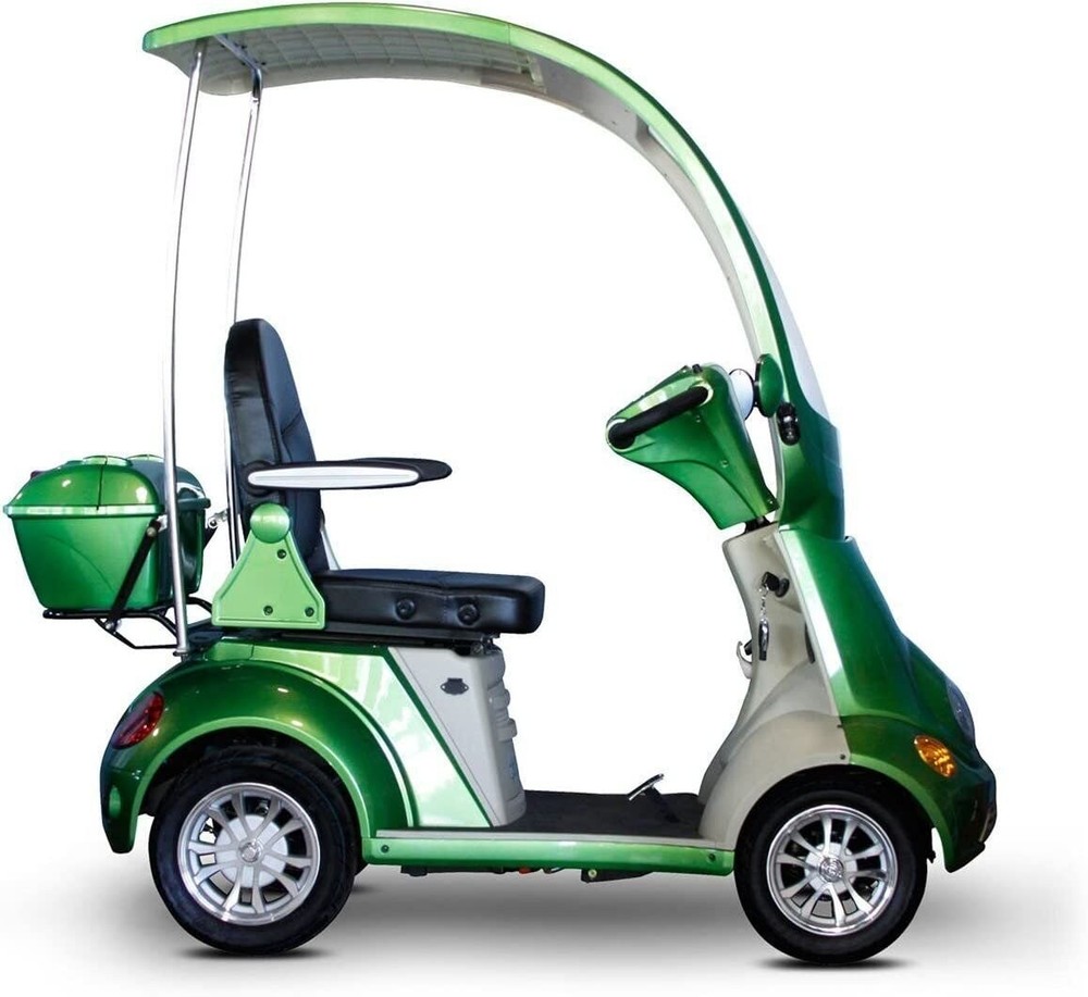 Mobility Scooter with Canopy Color: Green