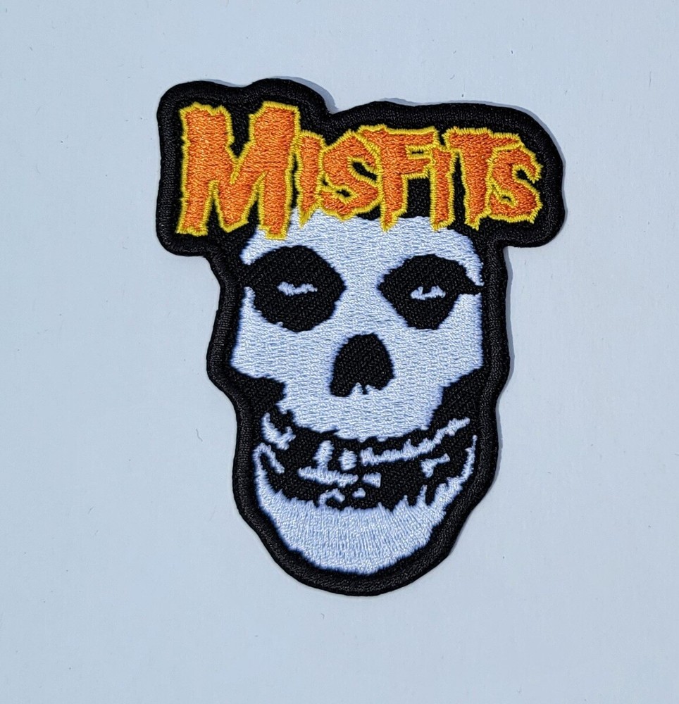 Misfits patch, Misfits punk, Misfits rock band patch, iron/sew on patch,