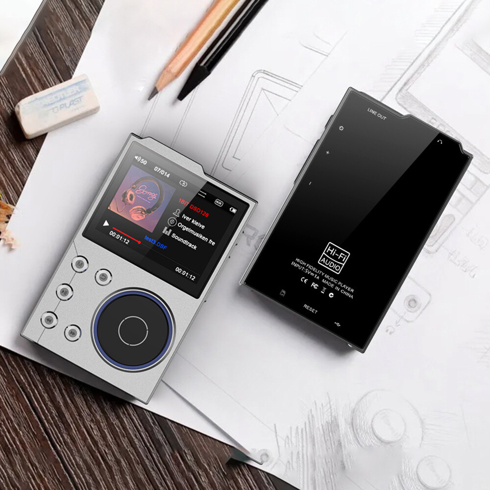 New HiFi Lossless MP3 Player with Bluetooth 5.0 DSD High Resolution