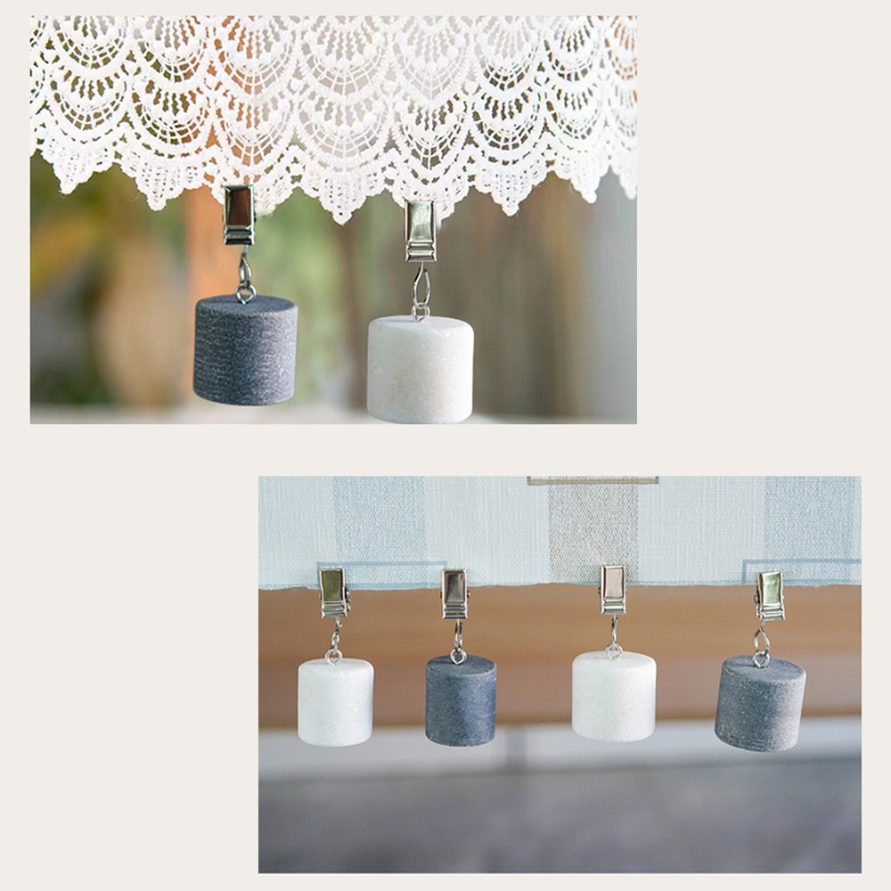 4Pcs Tablecloth Weights Modern Metal Clip Clamp Replaceable Elegant Durable New