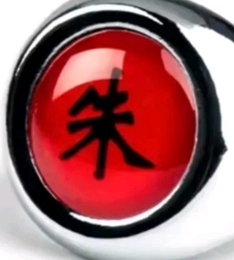Itachi Uchiha Akatsuki Member's Ring Adjustable Size Red New