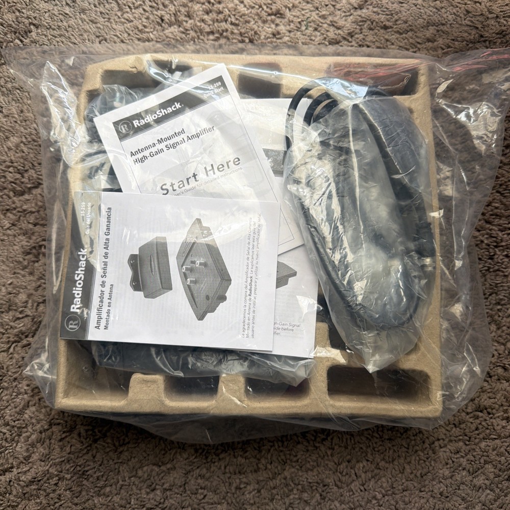 Radioshack High Gain full set New never use