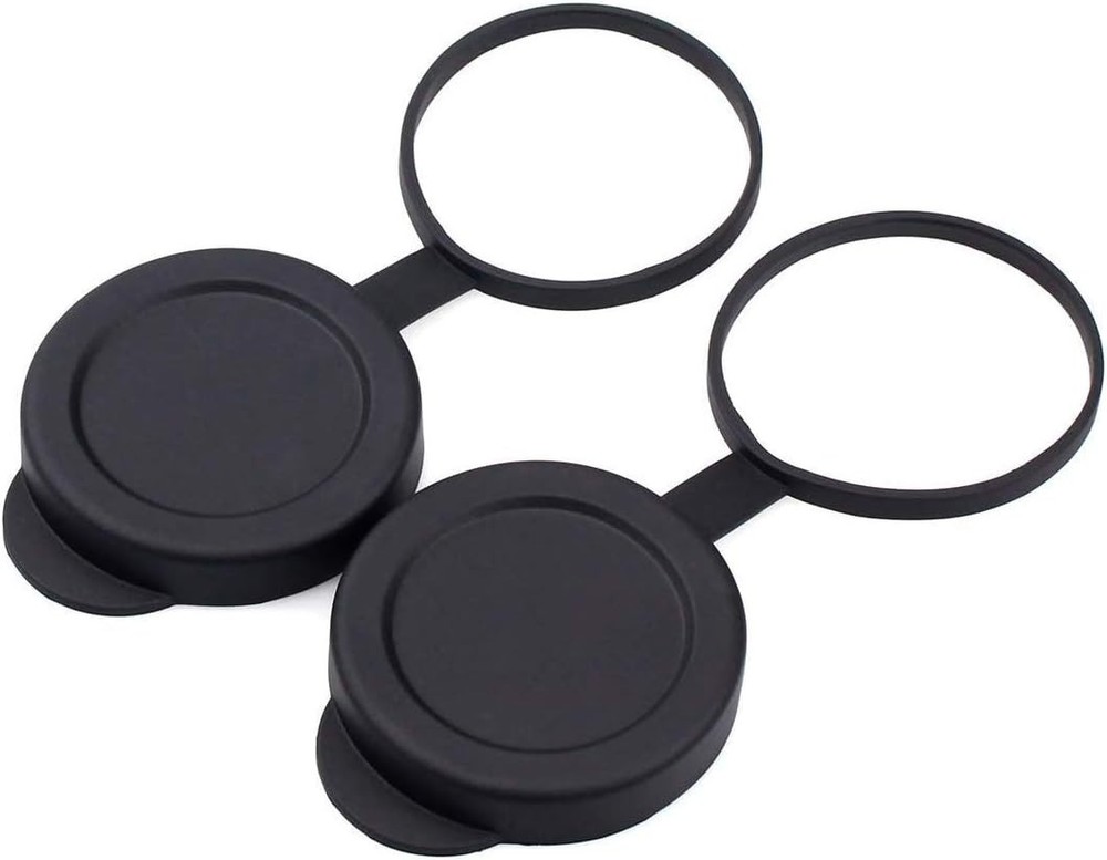 Scratch-Resistant Objective Lens Caps for 52-53mm Binoculars - Dustproof Design
