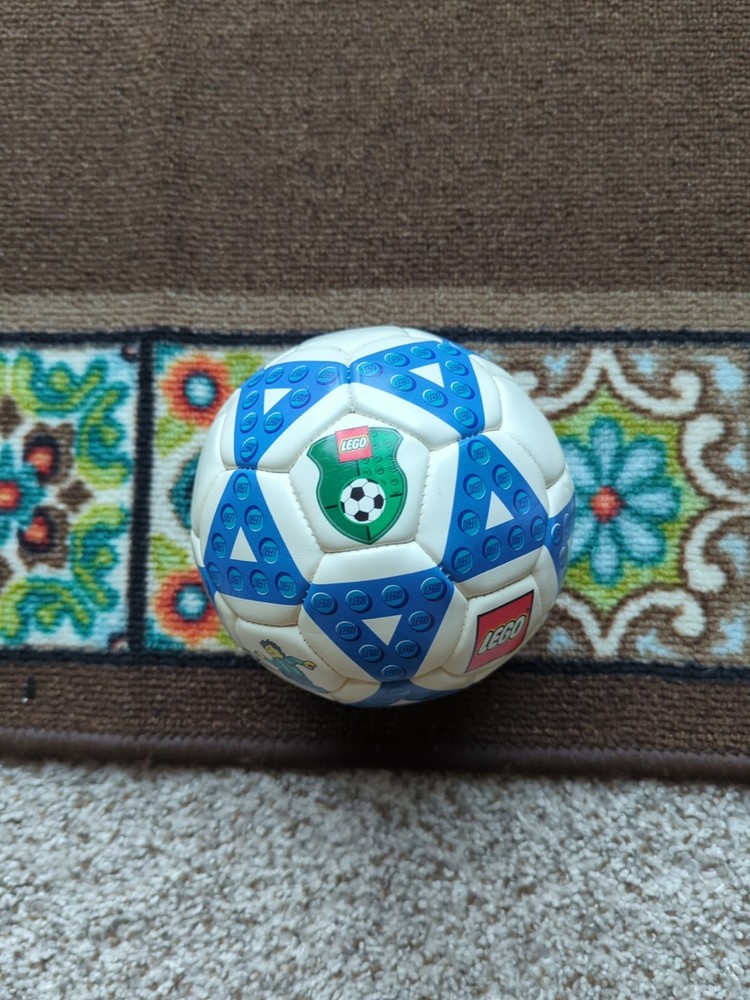 Lego Inflatable Soccer Balls 2000-2002 Bundle. Multicolor And Triangle