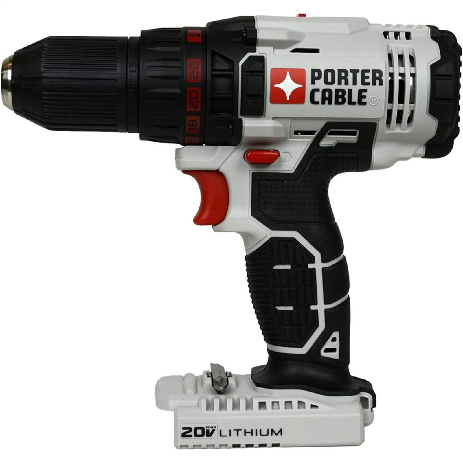 PORTER-CABLE PCC601 20V MAX LITHIUM 1/2" CORDLESS DRILL DRIVER