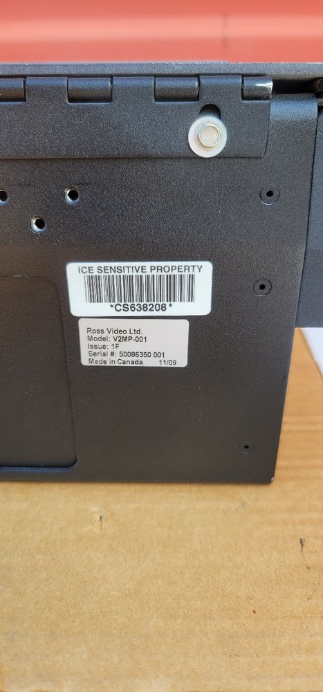 Ross V2MP-001 Vision 2M Control Panel