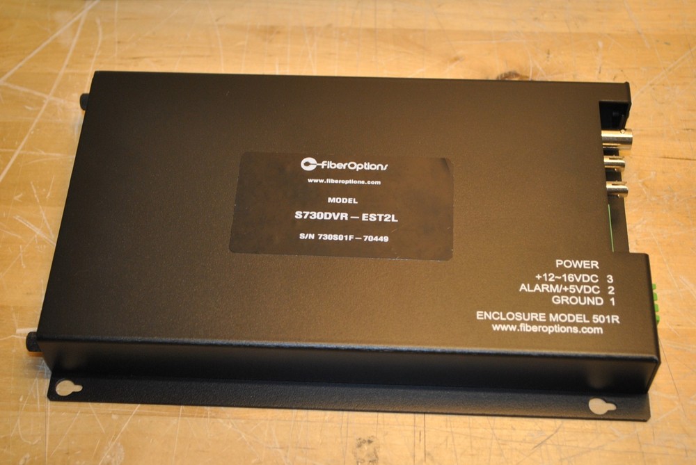 Fiber Options S730DVR-EST2L Digital Video with Universal Data