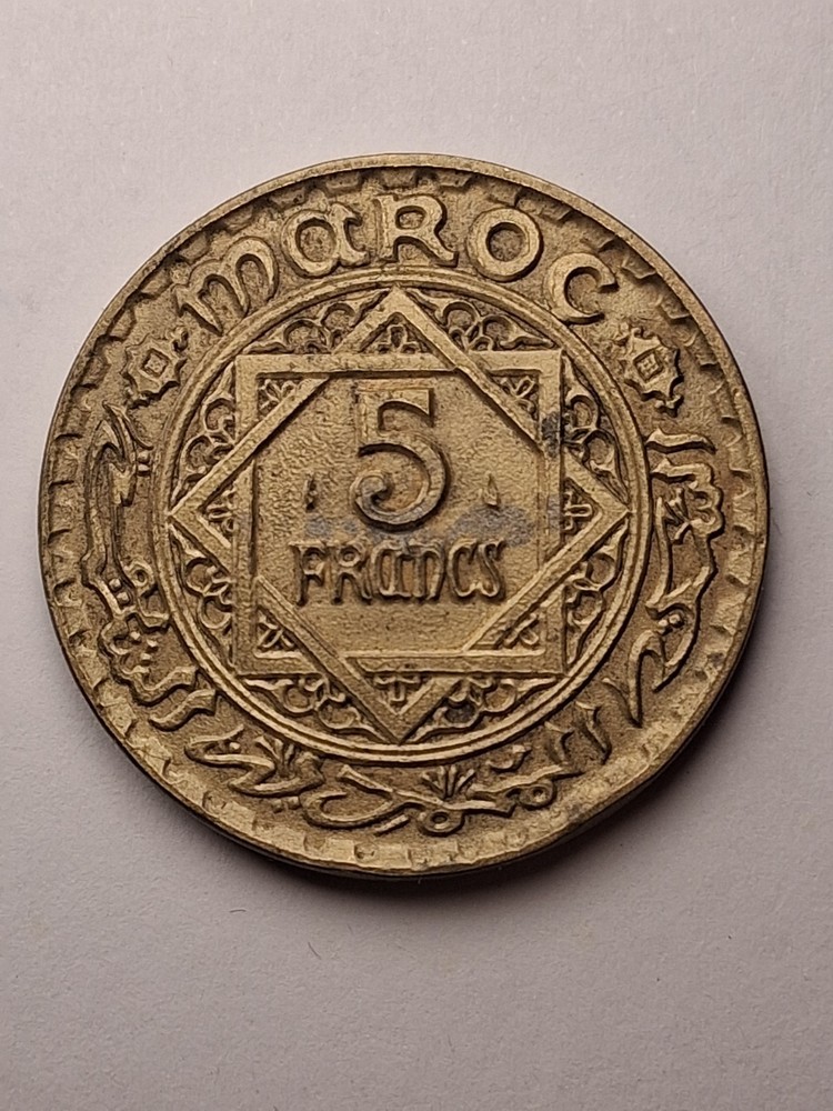 1365 (1946) Morocco 5 Francs