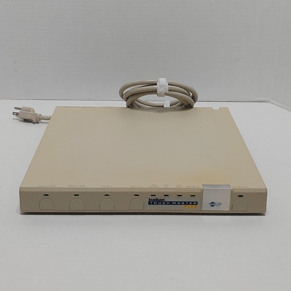 Tripp Lite Isobar Touchmaster Plus Model MT6PLUS Tested Working