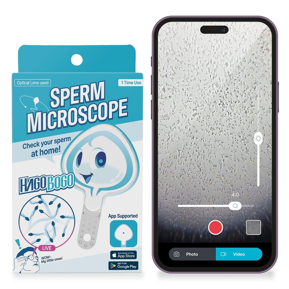 Sperm Microscope | Mobile App Integration | Home Fertility Test | Observe Sperm