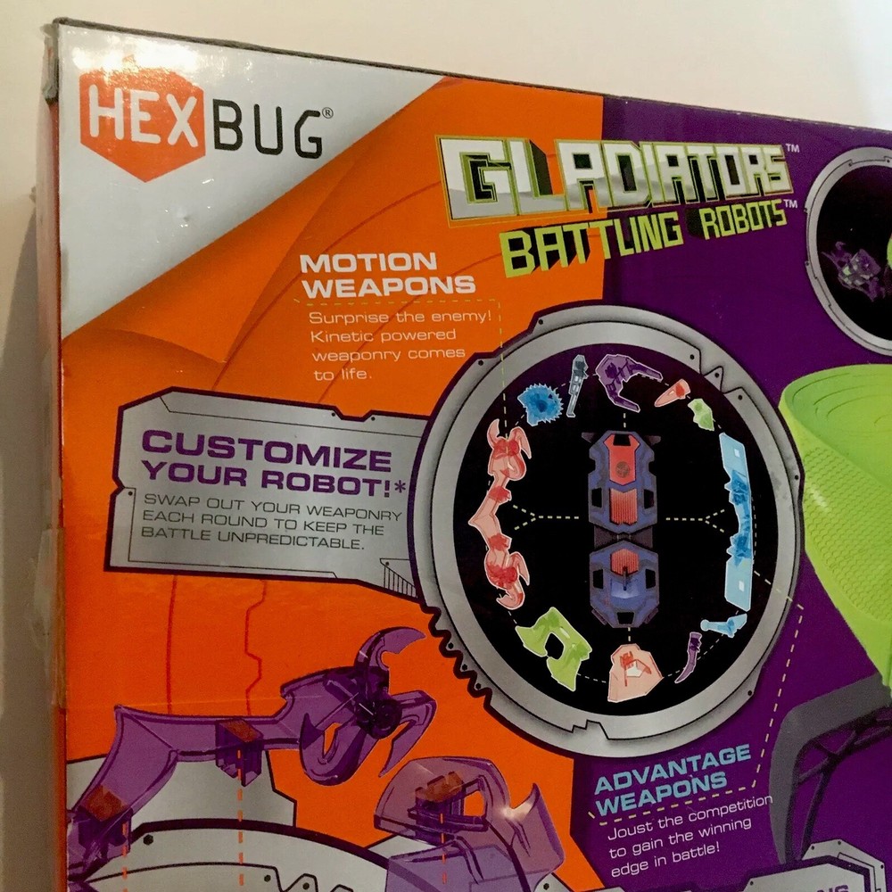 HEXBUG Battle Zone Battling Strategy Kit for Gladiator Robots New In Box