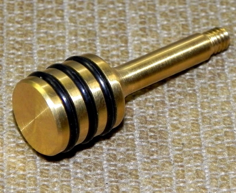 Custom Solid BRASS O-ring Ribbed Drum Handle for Crosman 2240 2250 1322 1377