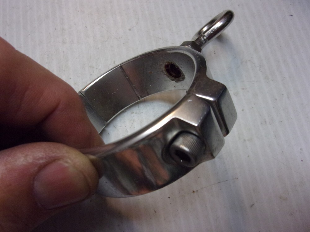 RUPP MARINE OUTRIGGER rigging coupler ring and eye 2-3/8" ID