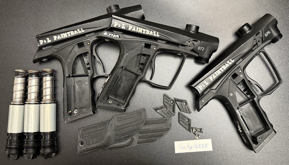 Planet Eclipse ETHA Parts Lot - Bodies, Frames, Bolt Assemblies