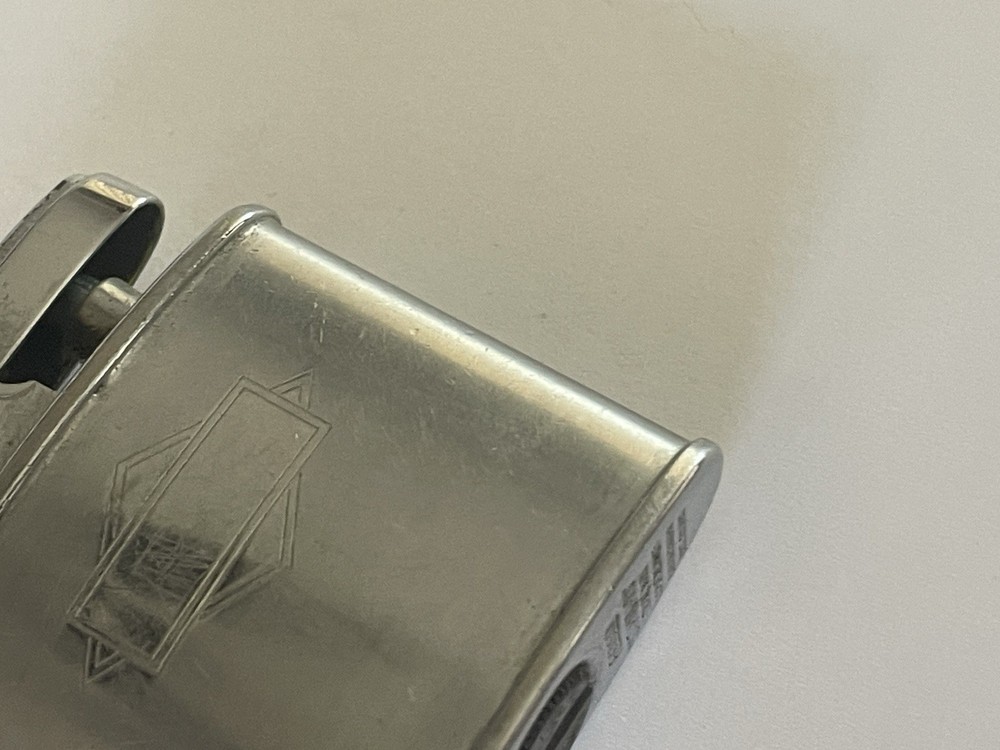 VINTAGE RONSON Standard SILVER Tone LIGHTER
