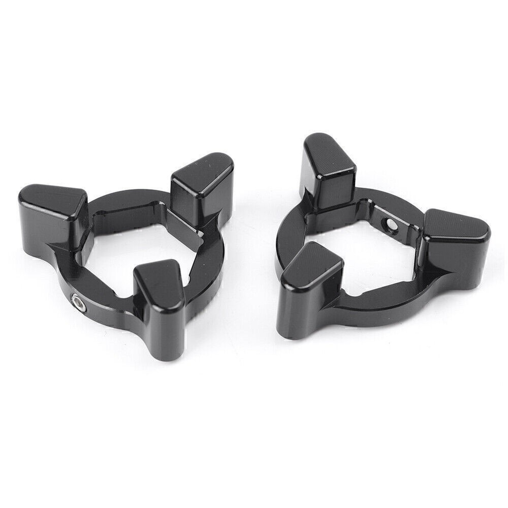 CNC Front Anodized Fork Preload Adjuster 14/17/19/22mm Universal Black