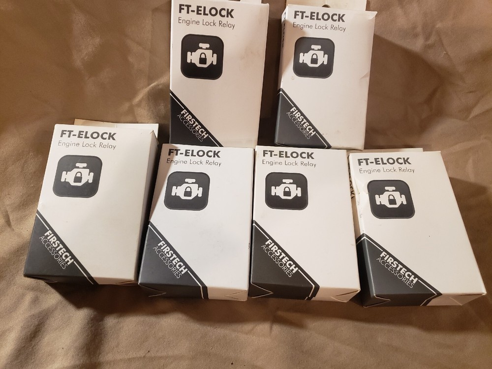 Lot Of 8 Compustar Firstech FT-ELOCK Engine Lock Relay