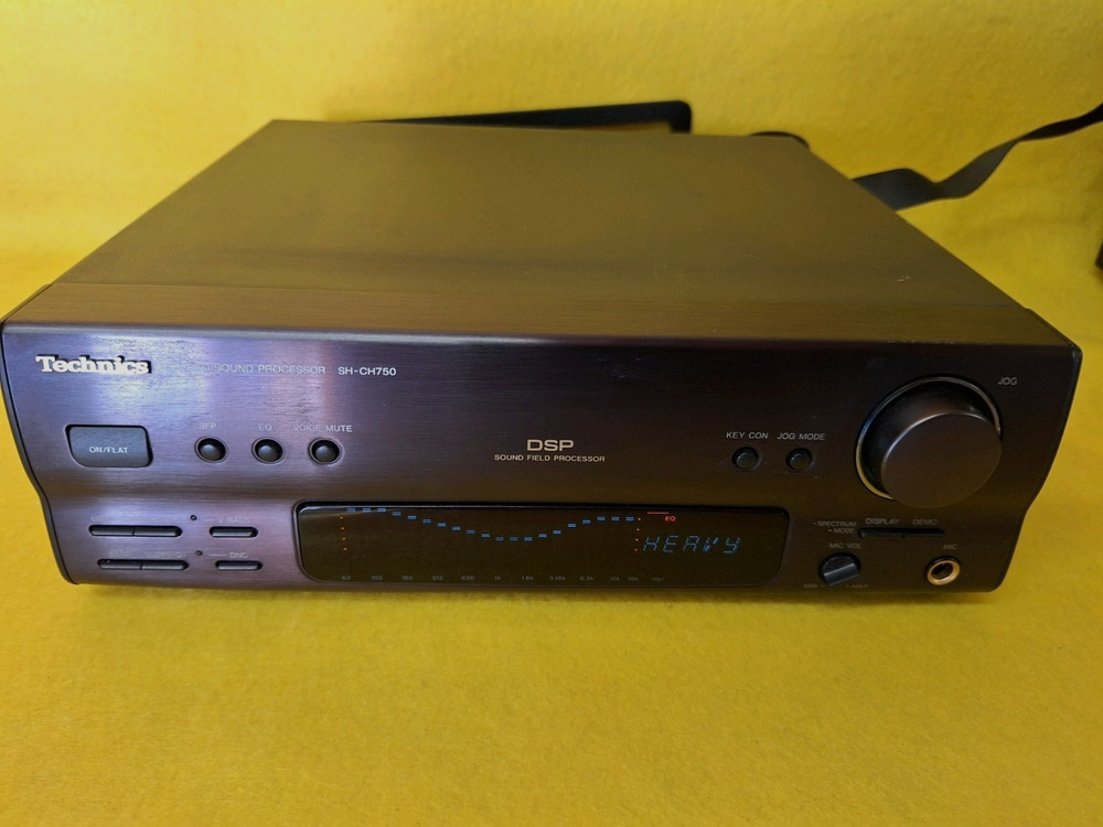 Technics SH-CH750 Stereo Sound Processor DSP Sound Field Processing unit Working