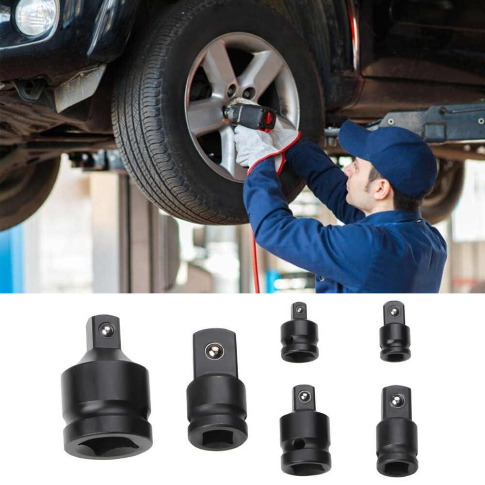 Pneumatic Sleeve Adapters Universal Joint Right Angle Drill Attachment Kit Set