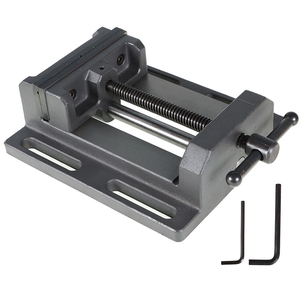 6 Inch Drill Press Vise Low Profile For Drilling Tapping & Reaming