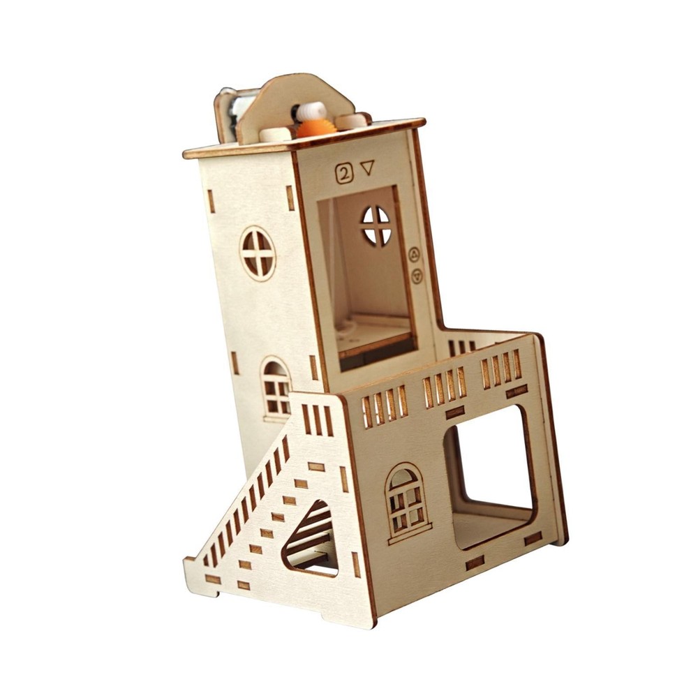 DIY Elevator Toy Kit Physical Model Handcraft Creative Construction Toy Practice