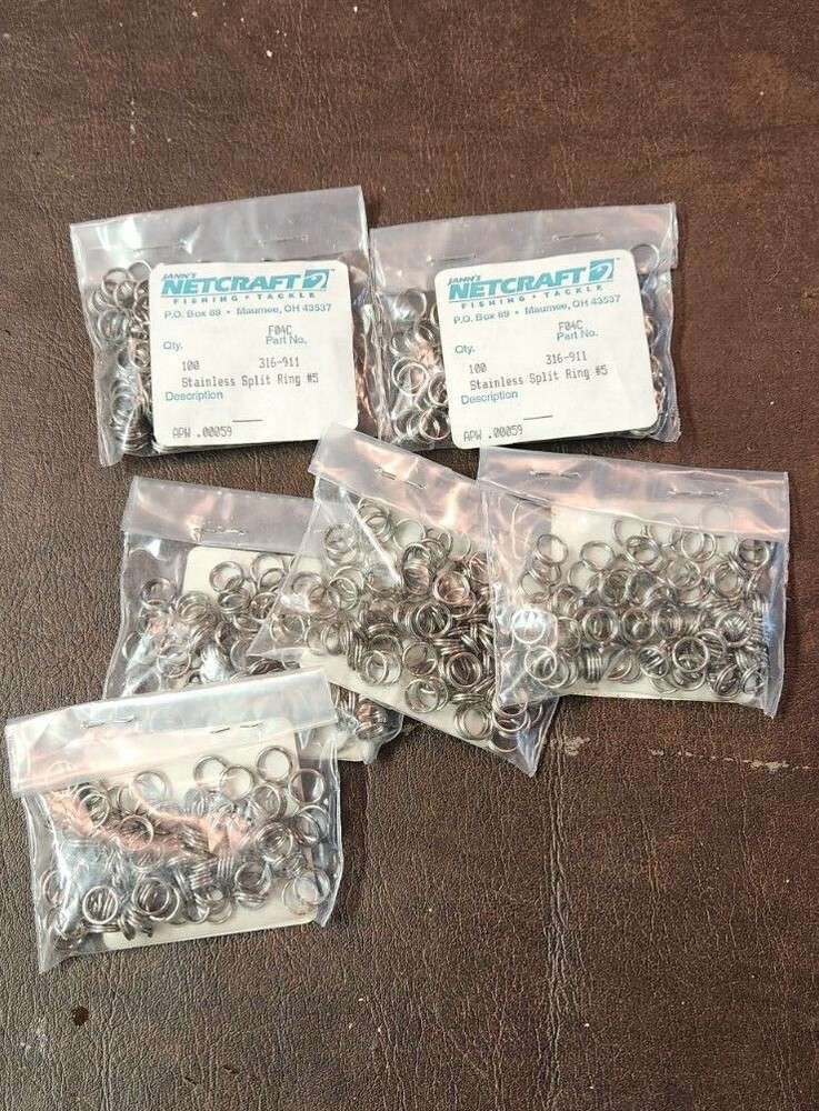 Stainless Steel split rings #5