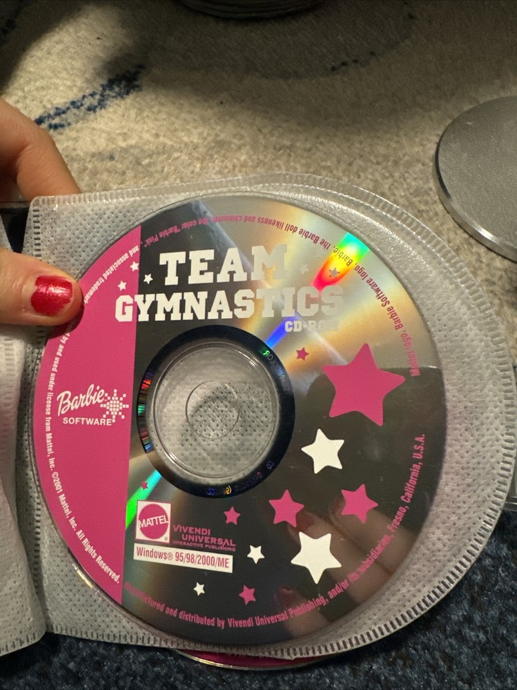 Barbie Team Gymnastics CD ROM