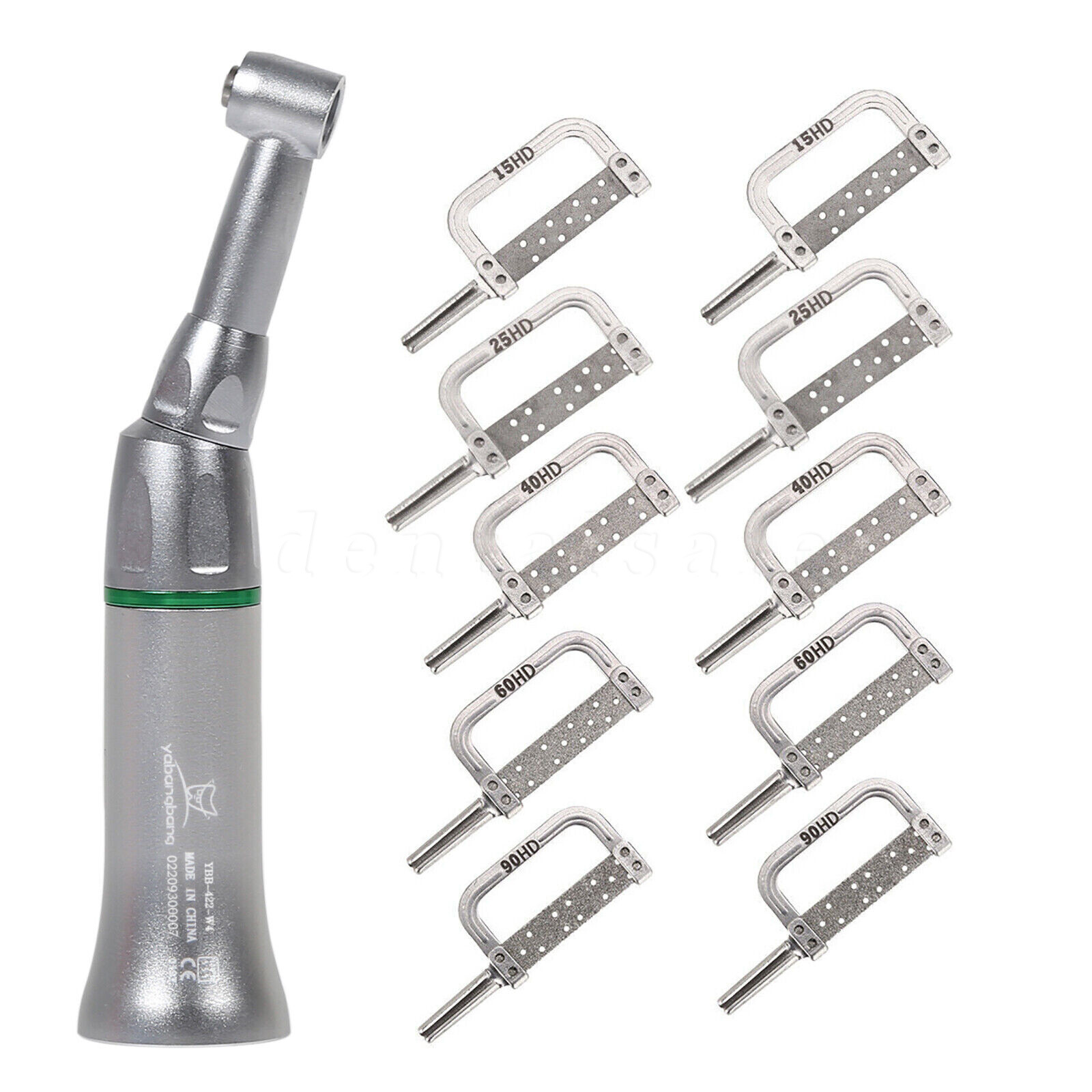 Dental Ortho Contra Angle 4:1 Contra Angle Handpiece Interproximal Strip IPR Kit