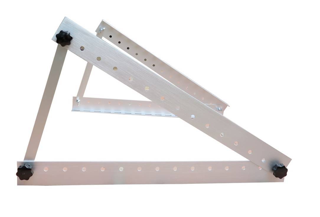 Adjustable Solar Panel Mount Mounting Rack Bracket -- Boat, RV, Roof Off Grid