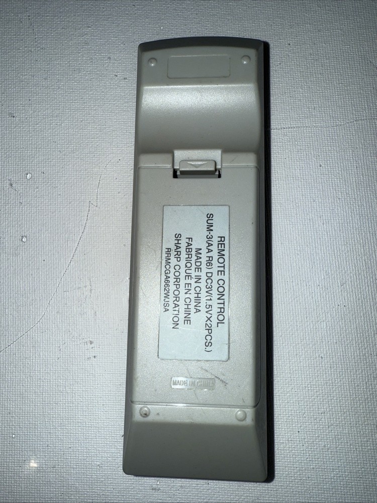Sharp Remote Control RRMCGA662WJSA