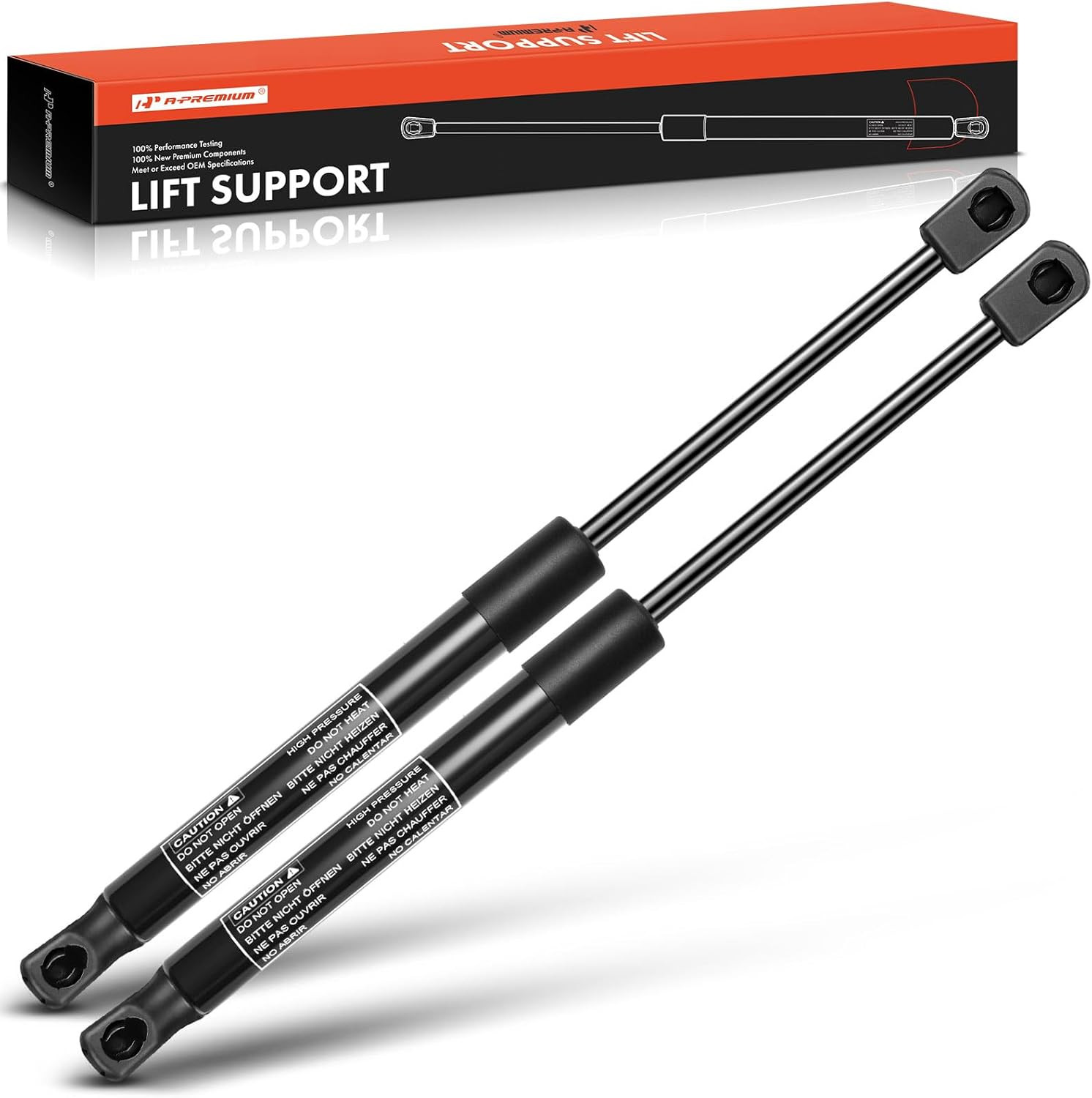 Front Hood Lift Supports Struts 2PC 2014-2017 Chevrolet Corvette
