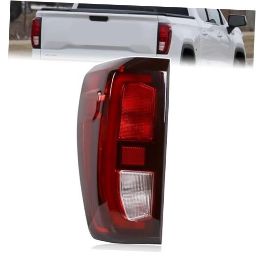 Tail Light Assembly Compatible With 2019-2025 GMC Left Driver Side Halogen Type