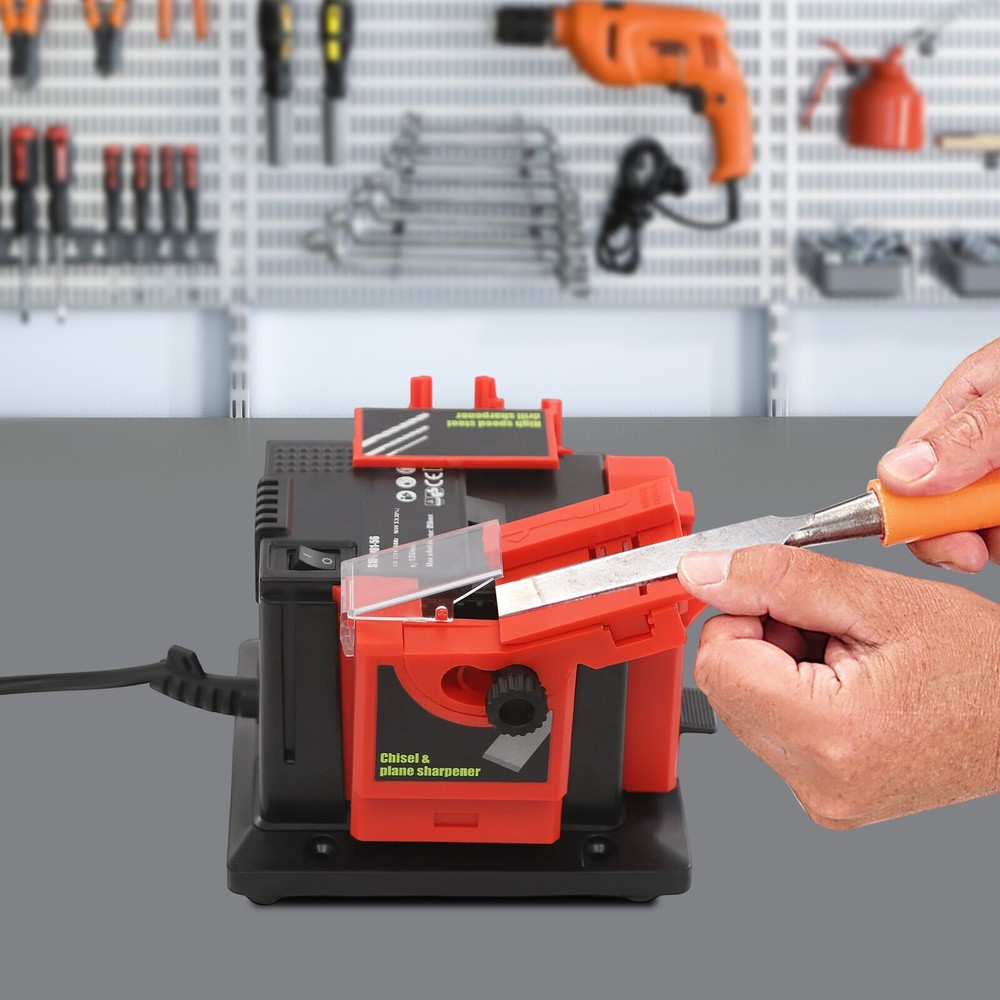 Multifunctional Electric Sharpener for Chisels, Scissors, and Drills