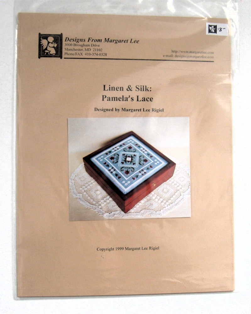 Linen & Silk: Pamela's Lace Pattern Chart Designs From Margaret Lee