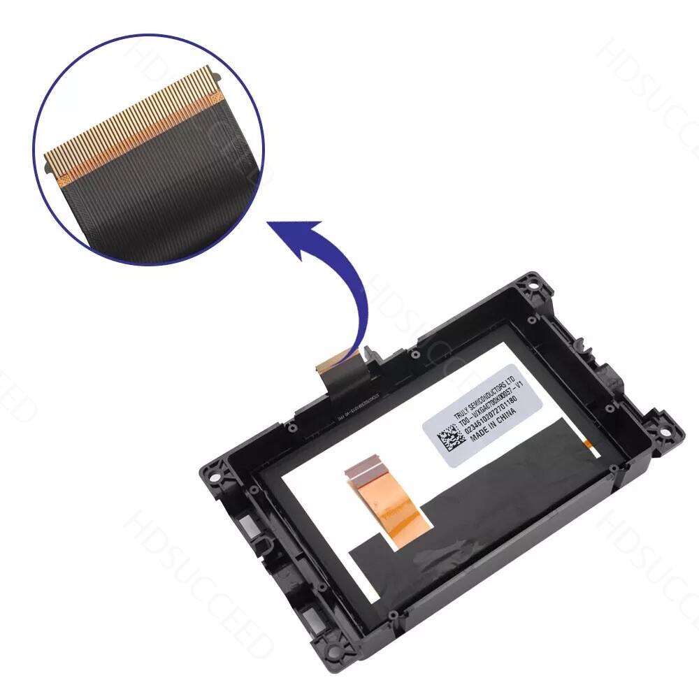 7" LCD Touch Screen w/ Frame For 2017-2020 Jeep Compass Radio Navigation Replace