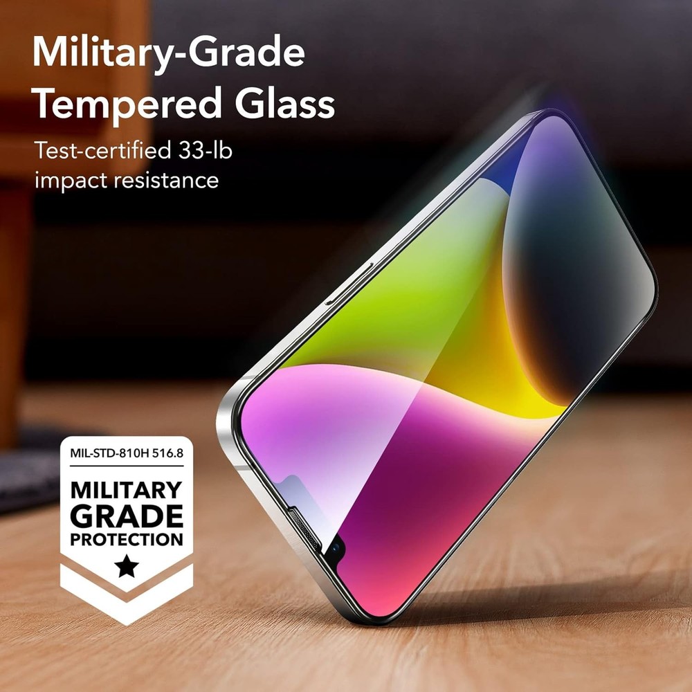 ESR 3 Pack for iPhone 13 Pro Max/iPhone 14 Plus Screen Protector, [9H Hardness]