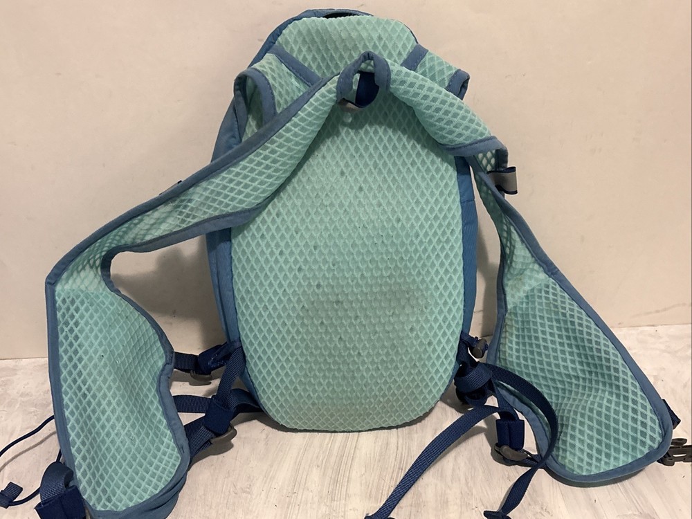 Nathan Hydration Backpack Blue Running Hiking No Bladder Stains