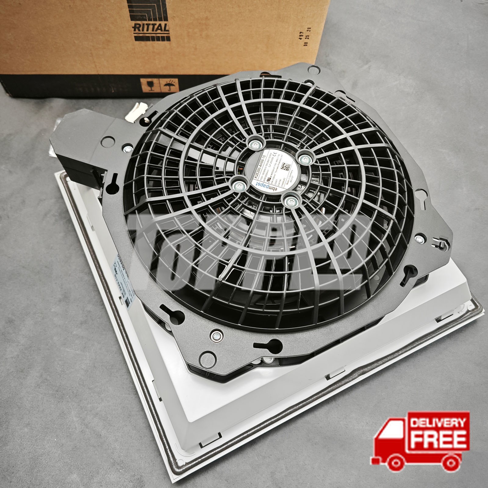 New Rittal Fan K2E200-AH08-15 for ebmpapst 115VAC 0.78/0.80A 75/90W 50/60Hz