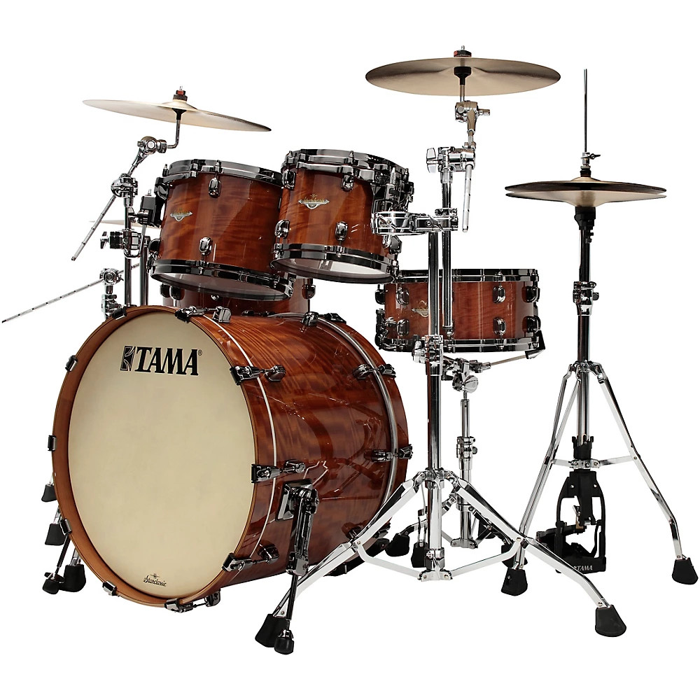 TAMA Starclassic Bubinga 5-Piece Drum Shell Pack - Gloss African Cherry