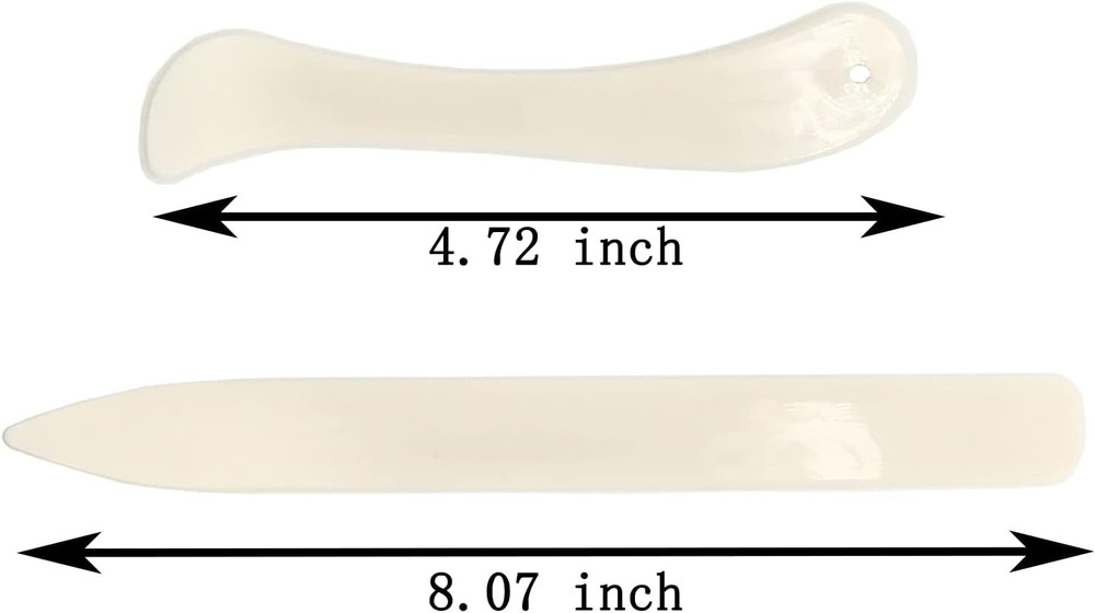 Bookbinding Tools, 16 Pieces Starter Tools Set Bone Folder Paper Creaser, Large-