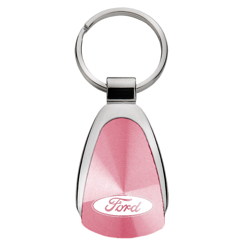 Ford Tear Drop Key Ring (Pink)