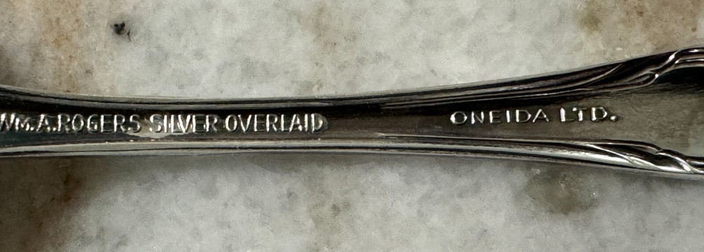 5pc place setting Chalice-Harmony Silverplate Wm A Rogers