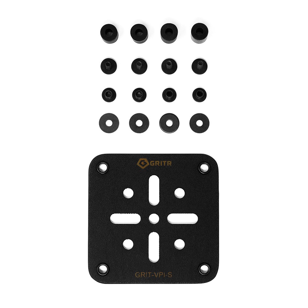 GRITR Kydex EDC Hook & Loop Panel Insert for Holsters & Gear w/ Hardware Kit