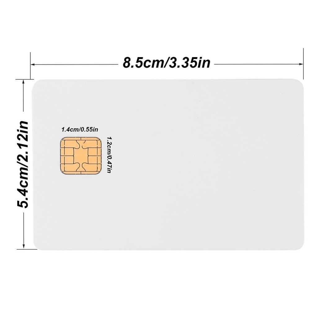 J2a040 Chip Java Jcop Cards Unfused, J2a040 Java Smart Card with 2 Track, 8.4mm